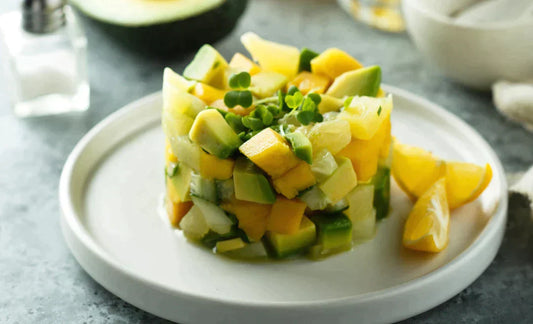 Pineapple, Avocado, Cucumber Salad