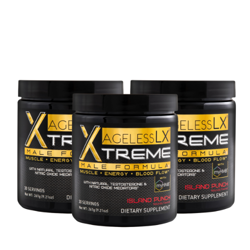 AgelessLX Xtreme Male 3 Canisters