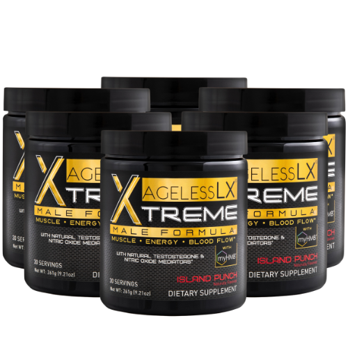 AgelessLX Xtreme Male 6 Canisters