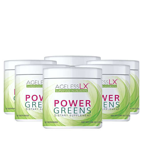6 AgelessLX Power Greens PR