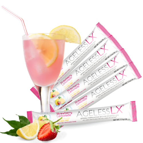 AgelessLX Strawberry Lemonade 5 Pack