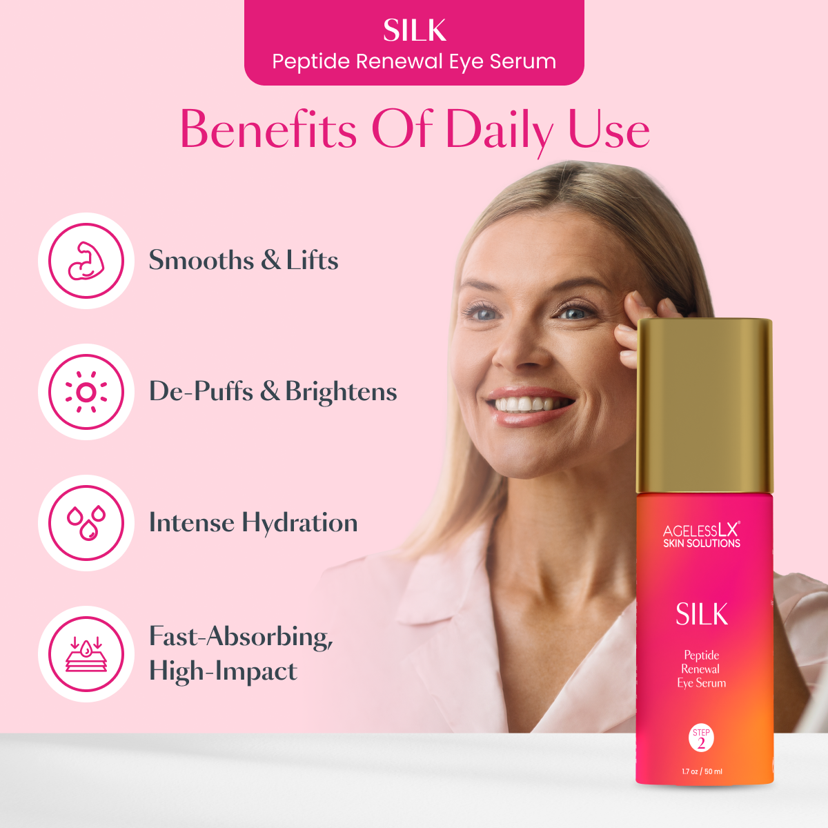 SILK Peptide Renewal Eye Serum