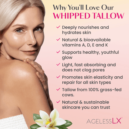 AgelessLX Whipped Tallow Intensive Repair Cream