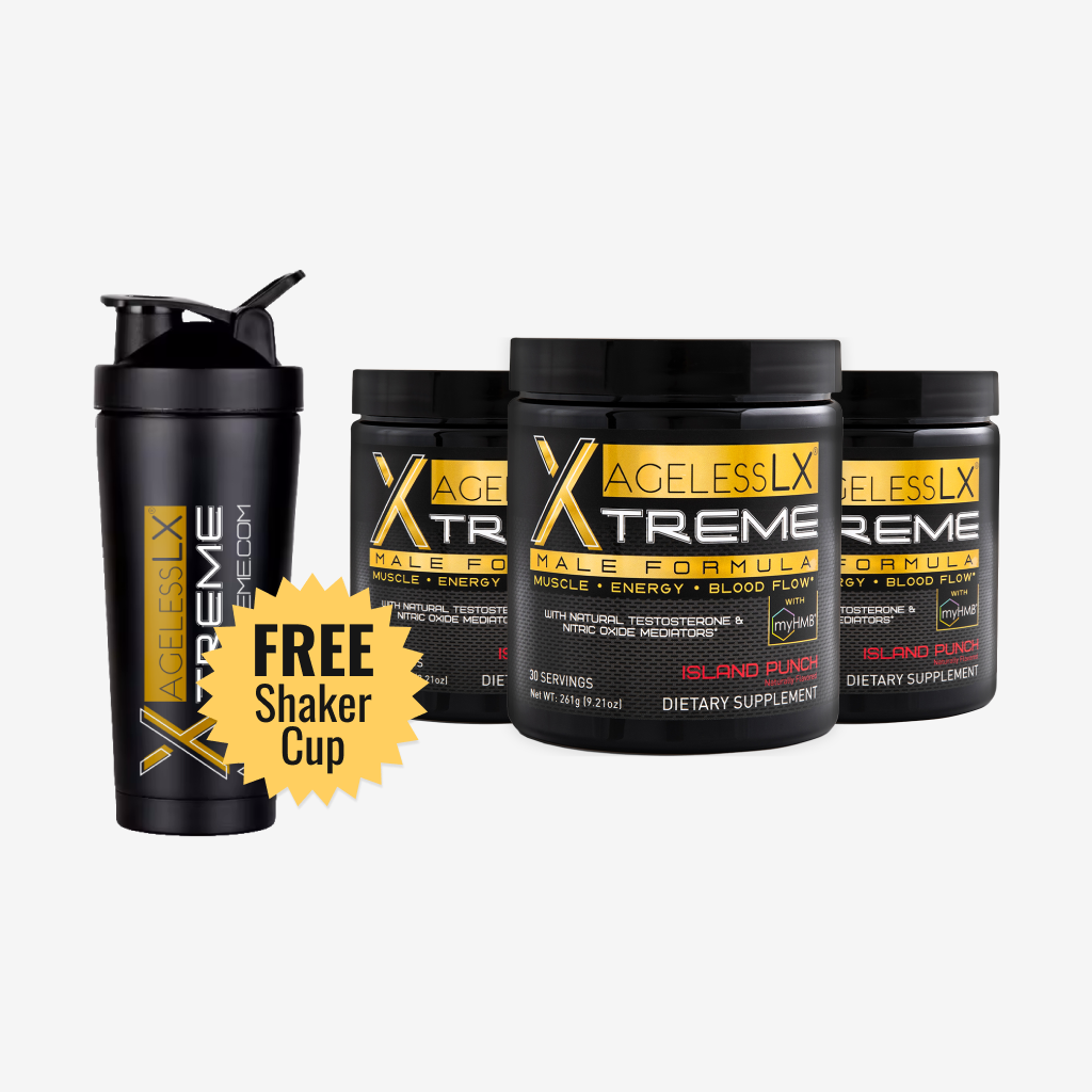 Xtreme Male Formula 3-canister bundle with free gift