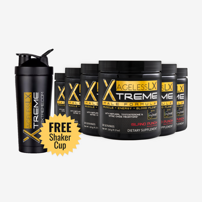 Xtreme Male Formula 6-canister bundle with free gift