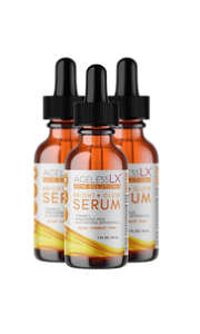 3 AgelessLX Skin Solutions Bright + Glow Serum
