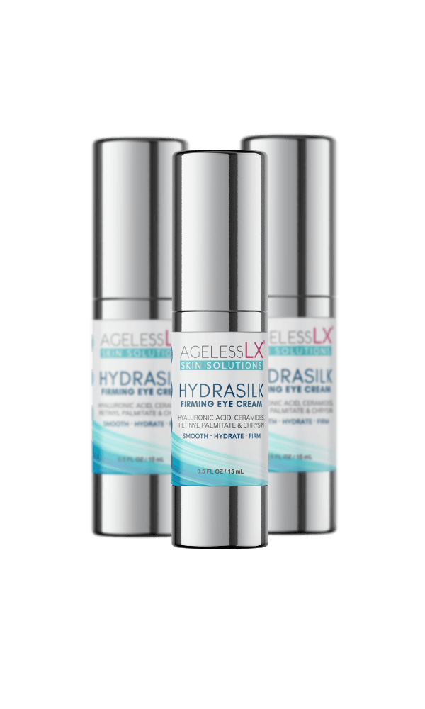 3 AgelessLX Skin Solutions HydraSilk Firming Eye Cream