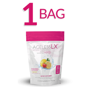 1 Bag AgelessLX Strawberry Lemonade BF