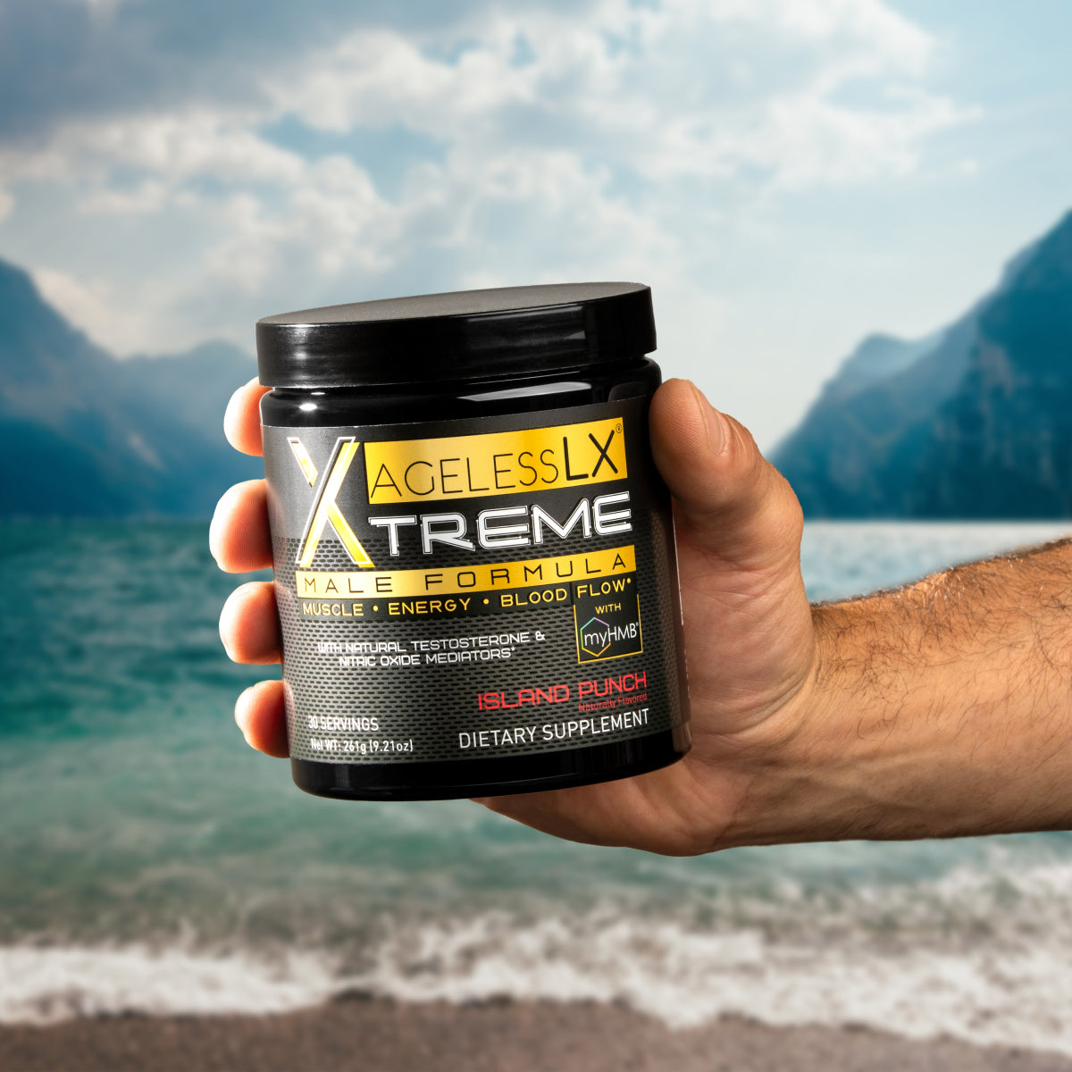 Xtreme Male Formula powder scoop