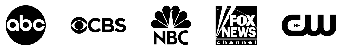 Media logos.